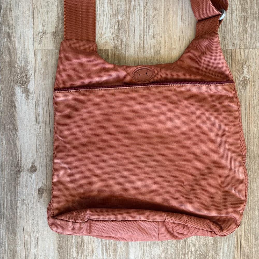 TUMI TECH Crossbody Bag Burnt Orange Unisex Read Description - Picture 5 of 8
